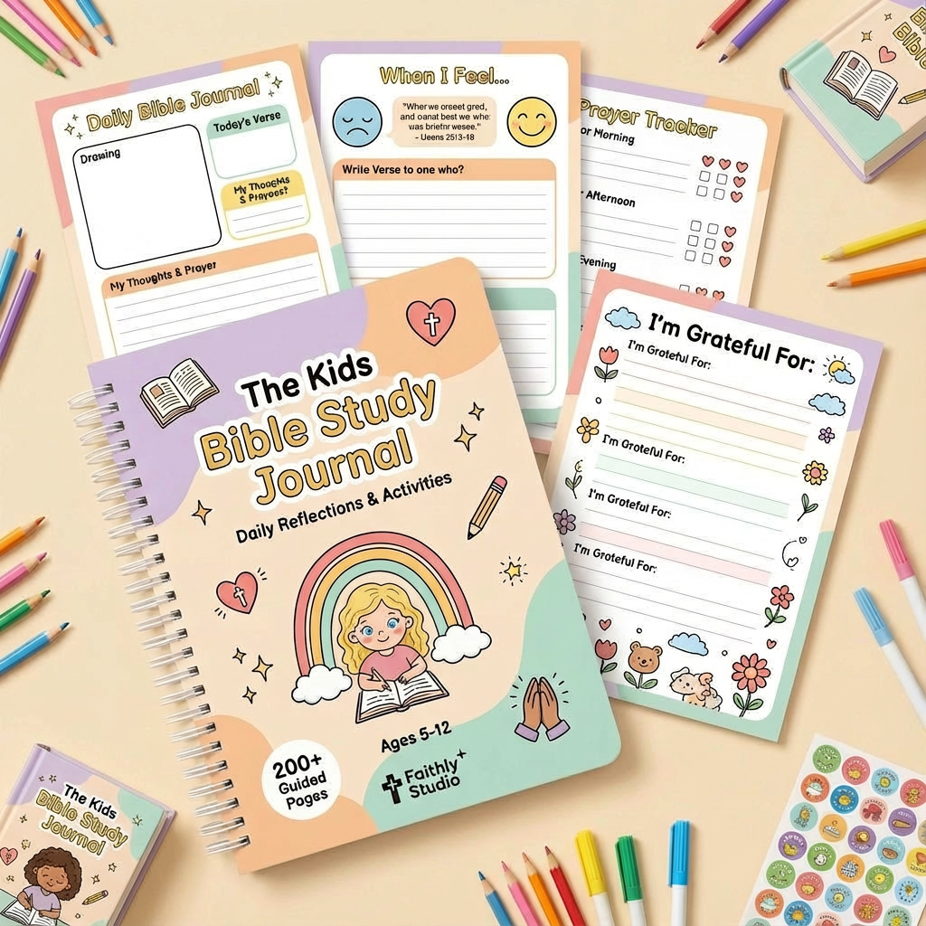 Daily Bible Journal for Kids